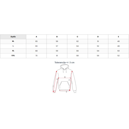 Vīriešu melns džemperis ar kapuci Glum Džemperi ar kapuci