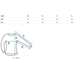 Sieviešu bordo džemperis Vanoria