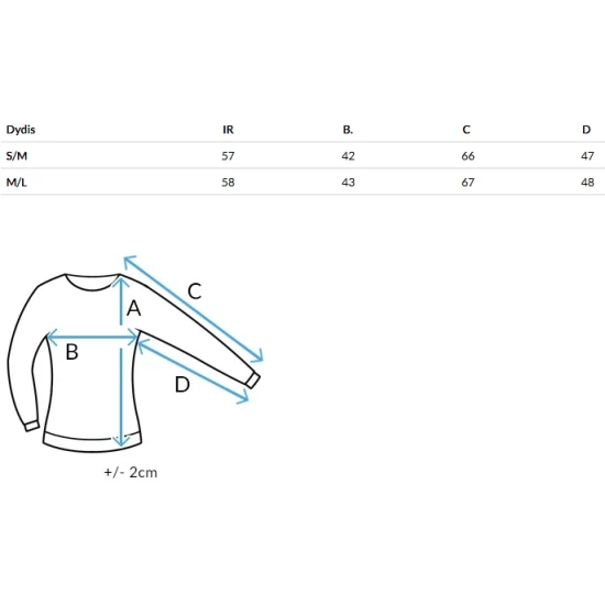 Sieviešu balts džemperis Vanoria Sieviešu džemperi
