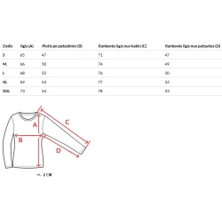 Vīriešu melns džemperis Mika