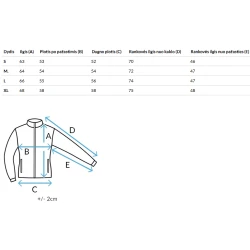 Sieviešu ziemas jaka baltā krāsā Lari