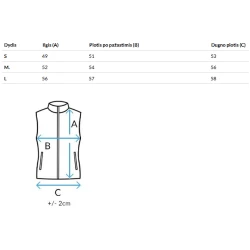 Sieviešu tumši brūna veste ar kažokādu Vilna