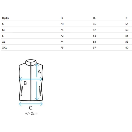 Sieviešu brūna veste Vesolita Sieviešu vestes
