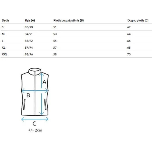 Sieviešu brūna divpusējā veste Elegancio Sieviešu vestes