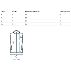 Sieviešu brūna garā veste Skyler