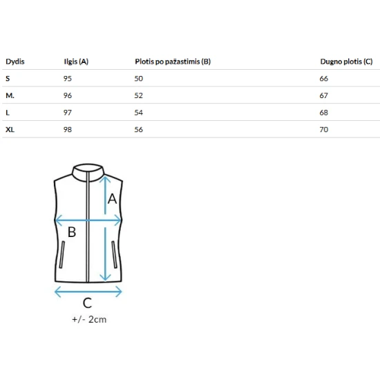 Sieviešu brūna garā veste Skyler Sieviešu vestes