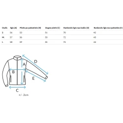 Sieviešu balta jaka Mira