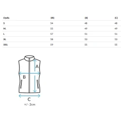 Sieviešu zaļā divpusējā veste Puff
