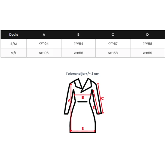 Sieviešu melns mētelis ar kažokādu Korin Sieviešu jakas