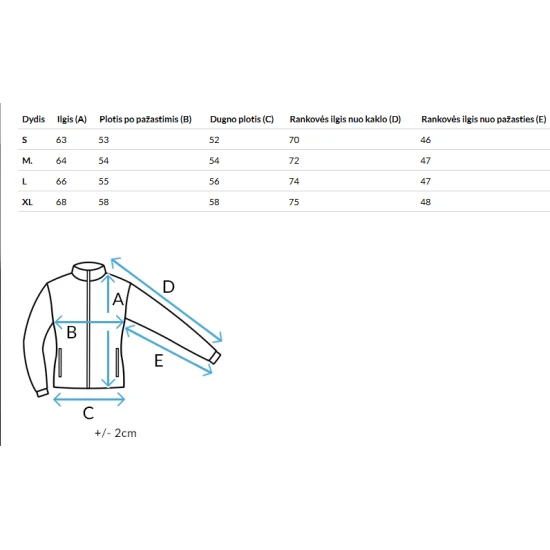 Sieviešu melna jaka Laris Sieviešu jakas