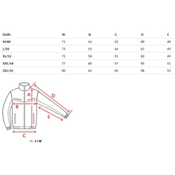 Vīriešu melna jaka Kent