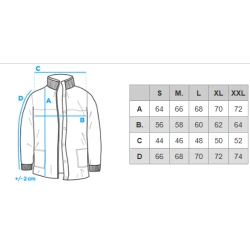 Vīriešu tumši zila jaka Ozan