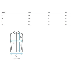 Sieviešu melna veste Jener