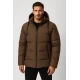 Brūna vīriešu ziemas jaka Nevex