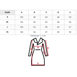 Sieviešu garā brūnā ziemas jaka Klein