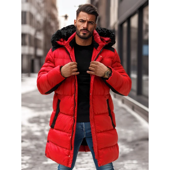 Sarkana vīriešu jaka Alom