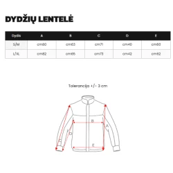 Sieviešu melna jaka ar kažokādu Sora