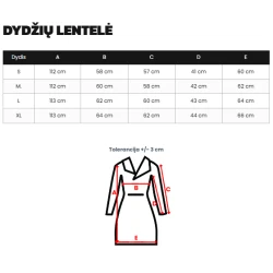 Sieviešu balts ziemas mētelis Fox