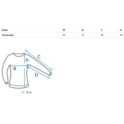 Sieviešu brūns adījums Lorel