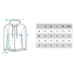 Vīriešu tumši pelēks džemperis ar kapuci One