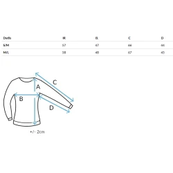 Sieviešu balts džemperis Merlin