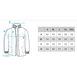 Vīriešu melna džinsa jaka Ofen