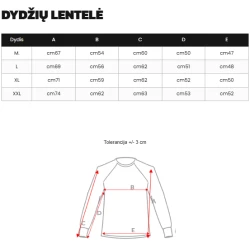 Vīriešu melns džemperis ar kapuci Star