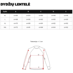 Vīriešu melns džemperis ar kapuci Mafia
