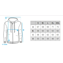 Vīriešu melns džemperis Edin