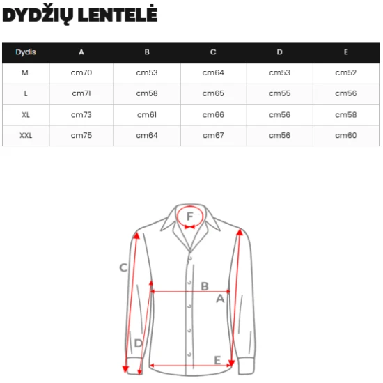 Vīriešu melns krekls Royal Krekli