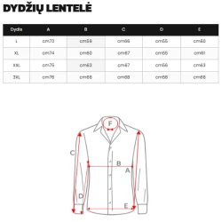 Vīriešu tumši zils rūtains krekliņš Marino