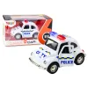 Klasiska balta policijas automašīna Uzņēmuma automašīnas