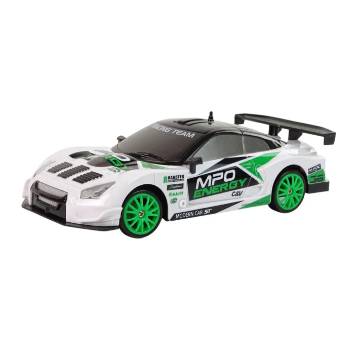 DRIFT Rally Car Set+ R/C remote control and accessories Speeds up to 15 km/h Radio vadāmās rotaļlietas