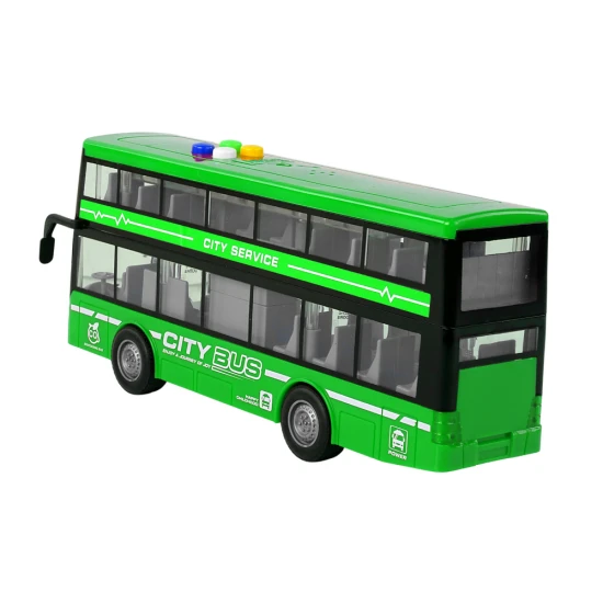 Ar akumulatoru darbināms divstāvu autobuss Autobusi