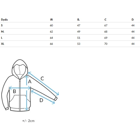 Sieviešu balts džemperis ar kapuci Alan