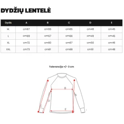 Vīriešu melns džemperis ar augstu apkakli Lenox