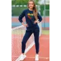 Sieviešu tumši zils sporta komplekts Lietuva