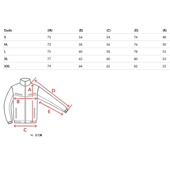 Vīriešu melna ziemas jaka Ross