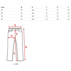 Vīriešu tumši zilas bikses Bingo