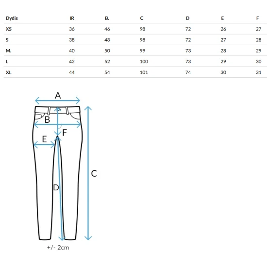 Sieviešu pelēkas bikses Cargo
