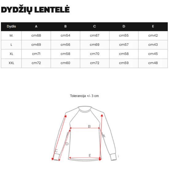 Vīriešu melns džemperis Victory