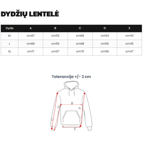 Vīriešu melns džemperis Monat O/B265
