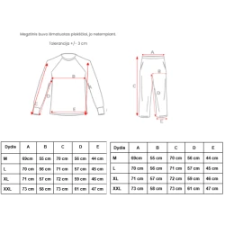 Vīriešu tumši pelēks komplekts Lietuva
