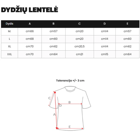 Vīriešu melns krekls Patron T-krekls ar saukļiem