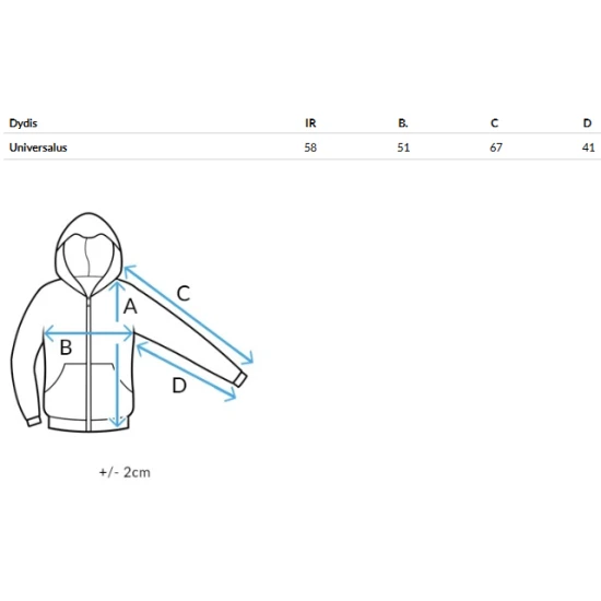Sieviešu balts džemperis Fancy Džemperi bez kapuciņiem
