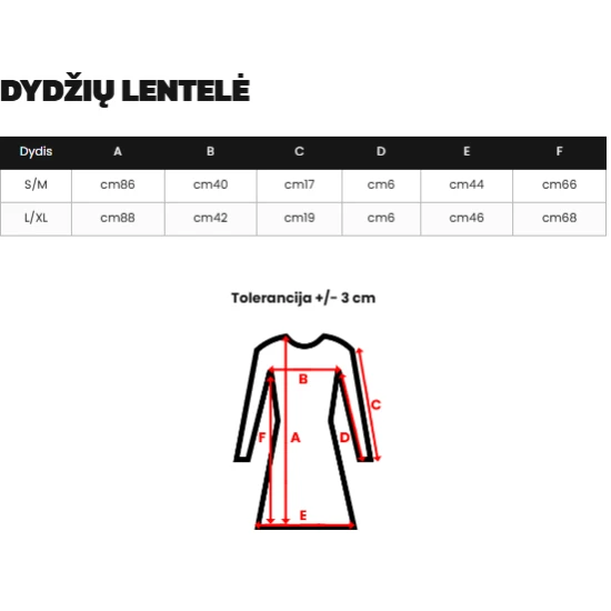 Sieviešu melna kleita „Power“ Kleitas un tunikas