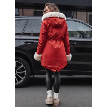 Sarkana sieviešu jaka „Moly“
