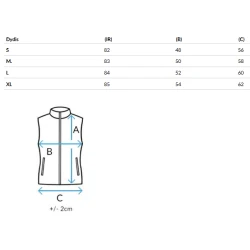 Sieviešu melna veste Moon