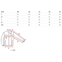 Vīriešu melna/tumši zila ziemas jaka Oscar