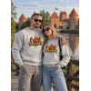 Vīriešu gaiši pelēka džemperis Trakai